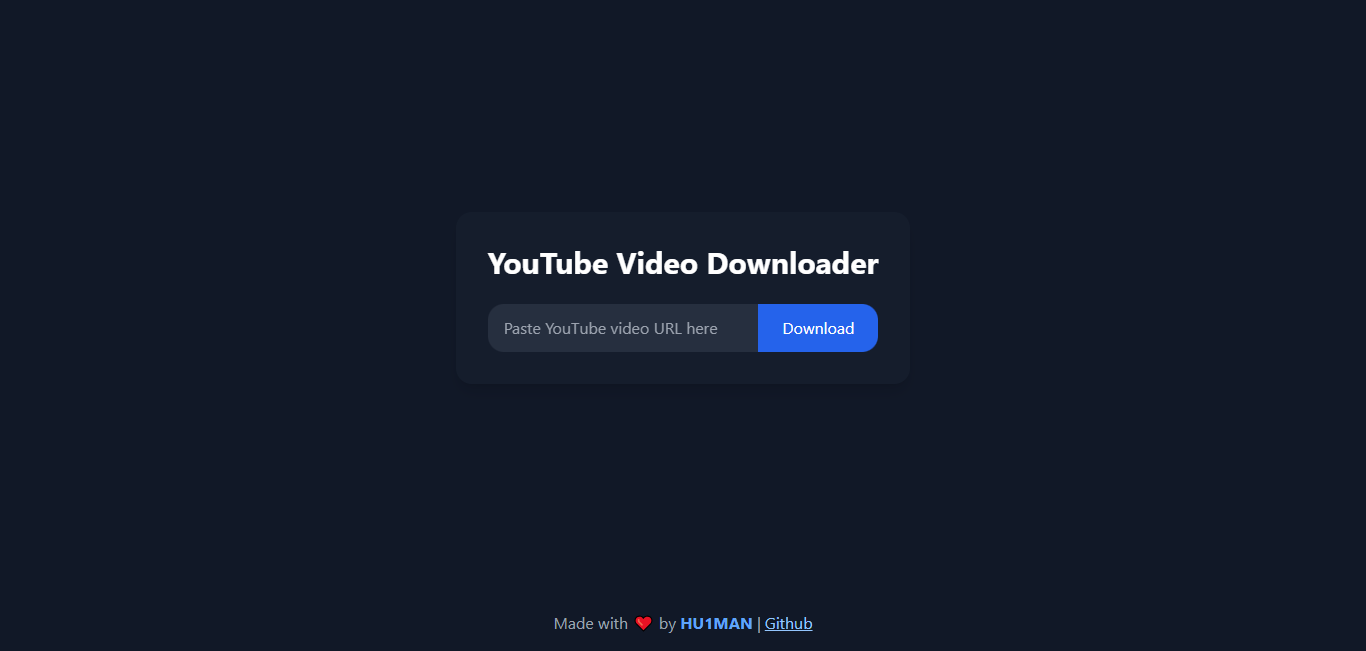 yt downloader